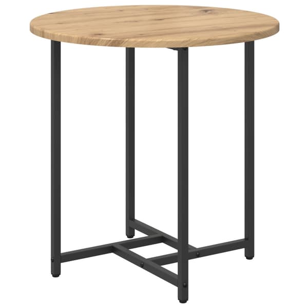Sidobordsset 2 pcs Artisan Ek och Svart