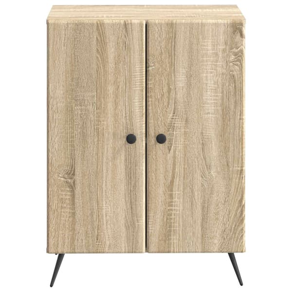 Badrumsskrubb BREDA Sonoma-ek 59,5 x 31 x 80 cm Konstruerat trä