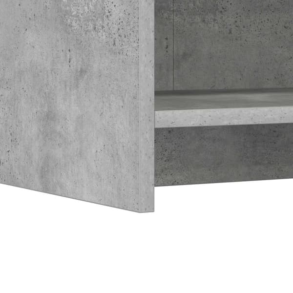 Sideboard Betonggrå 75 x 36 x 80 cm Konstruerat trä