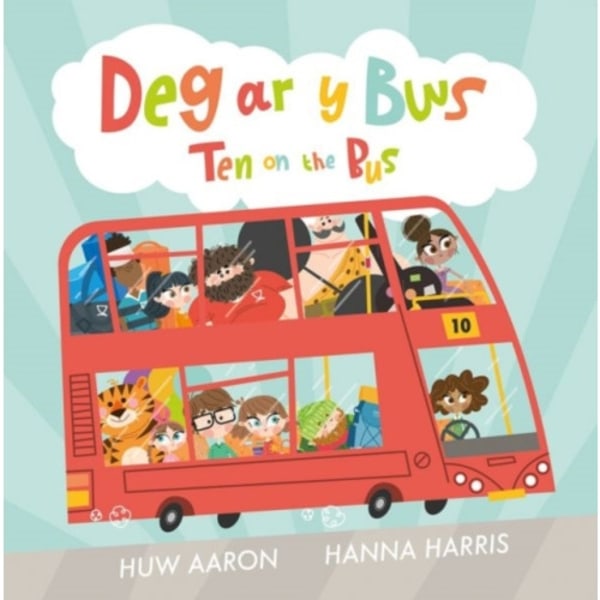 Deg ar y Bws / Ten on the Bus (häftad, wel)