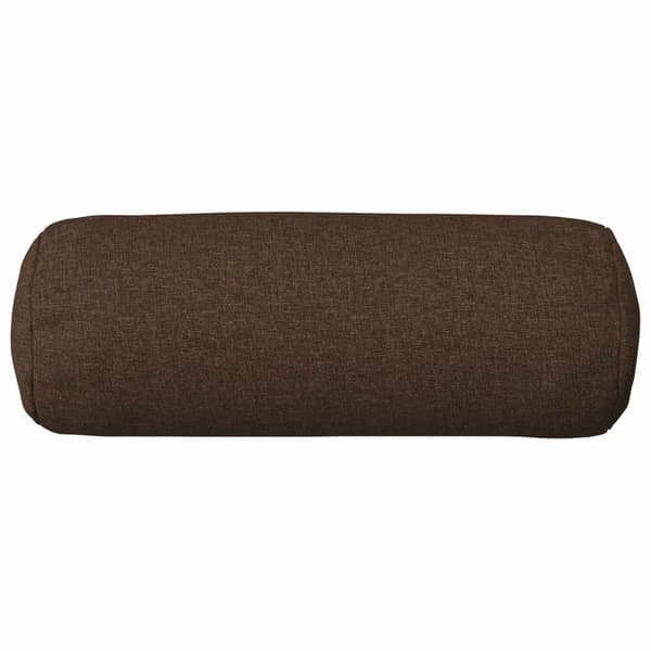 Kuddöverdrag 2 st HEERLEN Brun Ø 15 x 40 cm Tyg