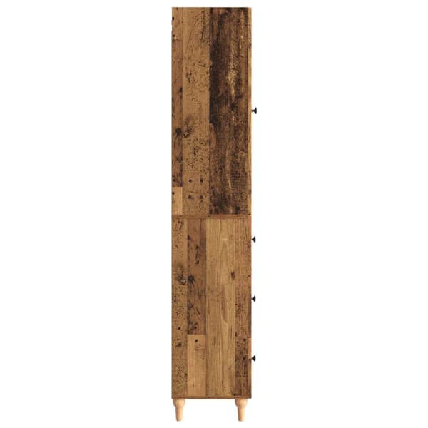 Skåpset 2 pcs 33 x 34,5 x 90 cm Konstruerat trä