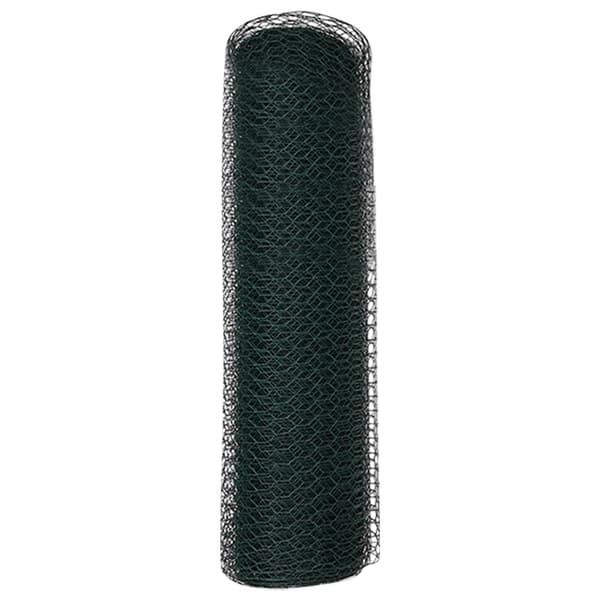 Hexagonstängsel Grön 0,6 x 10 m PVC