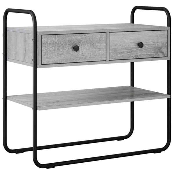 Konsolbord Grå Sonoma 80 x 40 x 75 cm Konstruerat trä