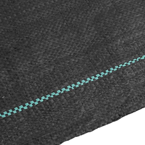 Ogräsmatta svart 1,5x25 m PP