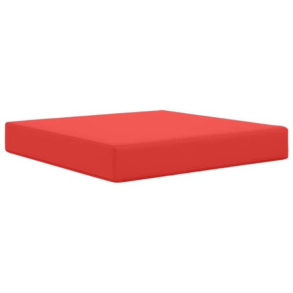 Utomhus Soffa Kudde Röd 60 x 60 x 8 cm Polyester