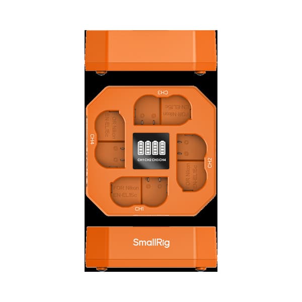 SmallRig 5747 Four-Channel Camera Battery Charger for EN-EL15c