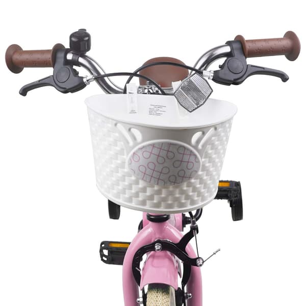 Barncykel 16 Tum för 4-6 år gamla Ljusrosa