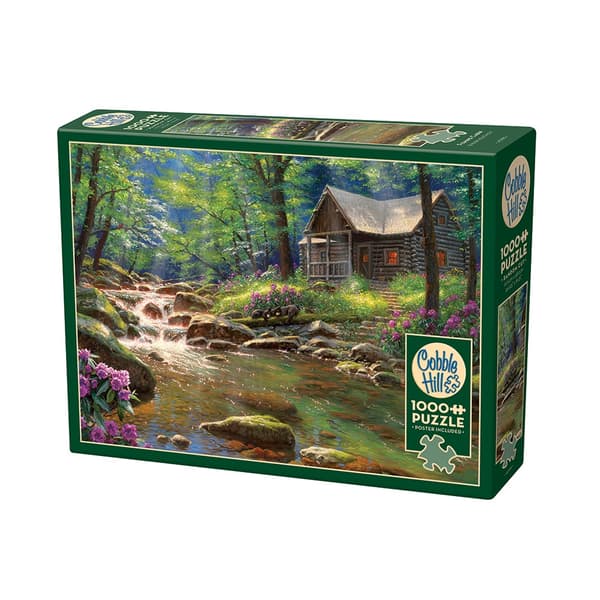 Fishing Cabin, Pussel, 1000 bitar, Cobble Hill