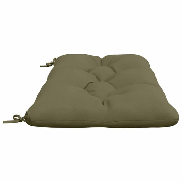 Bänk kudde VIANEN 100% Polyester Olivgrön 100 x 60 x 12 cm