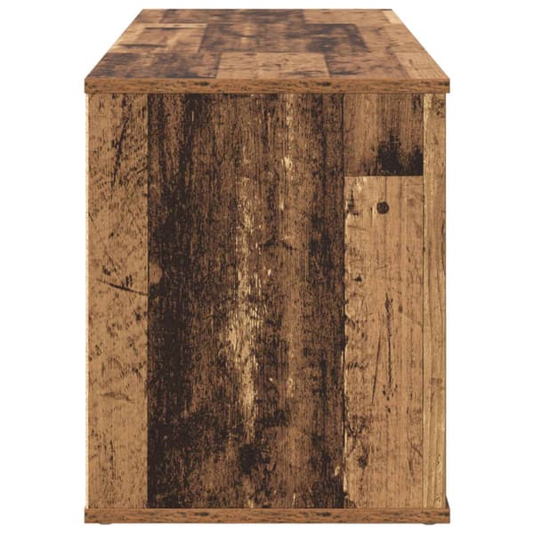 Elektrisk eldstad Gammalt trä 100 x 37 x 45,5 cm