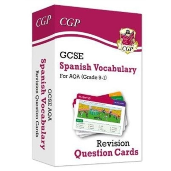 GCSE AQA Spanish: Vocabulary Revision Question Cards (For exams in 2025) (inbunden, eng)