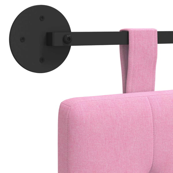 Hängande Huvudgavel Rosa tyg