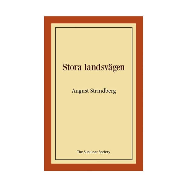 Stora landsvägen (häftad)