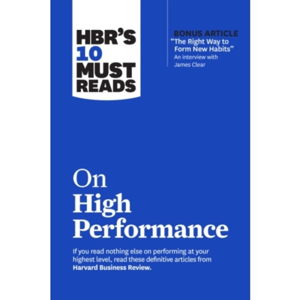 HBR's 10 Must Reads on High Performance (häftad, eng)
