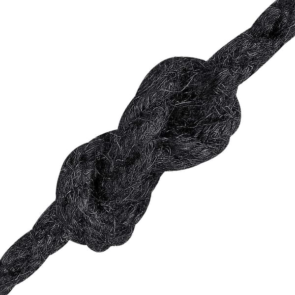 Juterep 6 Svart 100% Tossa jute