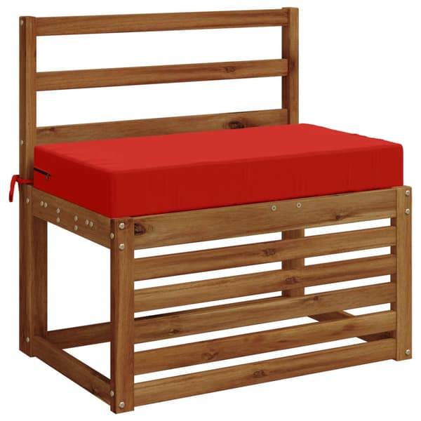 Sittkudde SOEST 100% Polyester Röd 70 x 40 x 10 cm