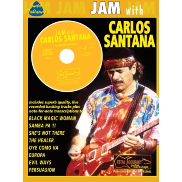 Jam With Carlos Santana (häftad, eng)