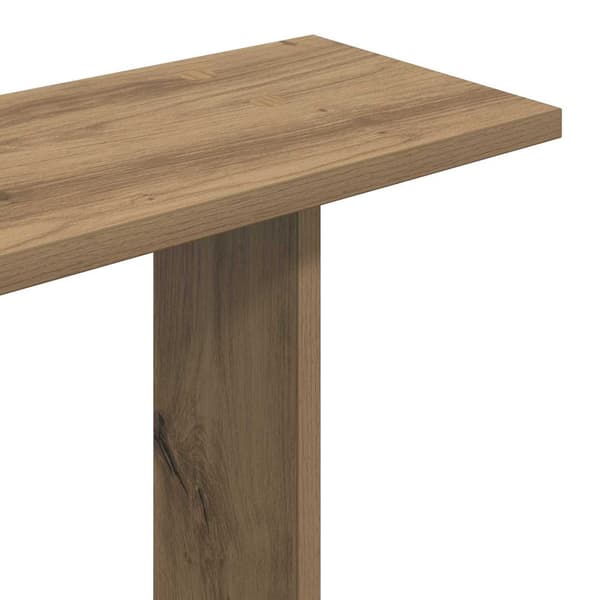 Vägg hylla Artisan-ek 80 x 20 x 96 cm Konstruerat trä