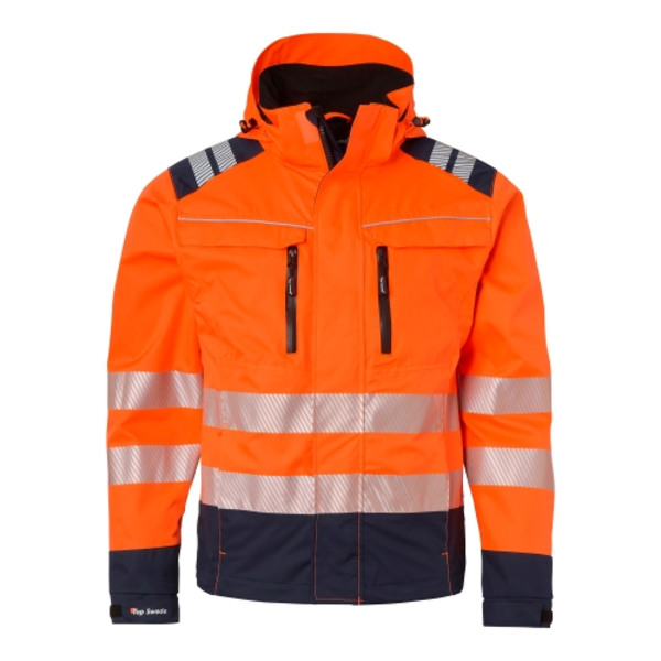 130 Jacket Fluorescent orange/navy Unisex