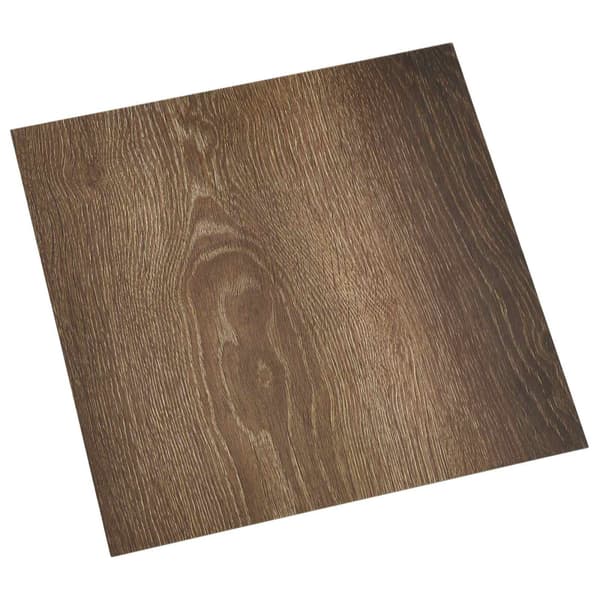 Golvplankor 55 pcs Brun 5,11 m² PVC