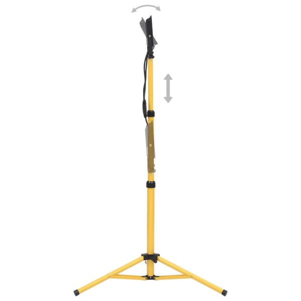 Strålkastare med stativ 2x50 W LED kallvit