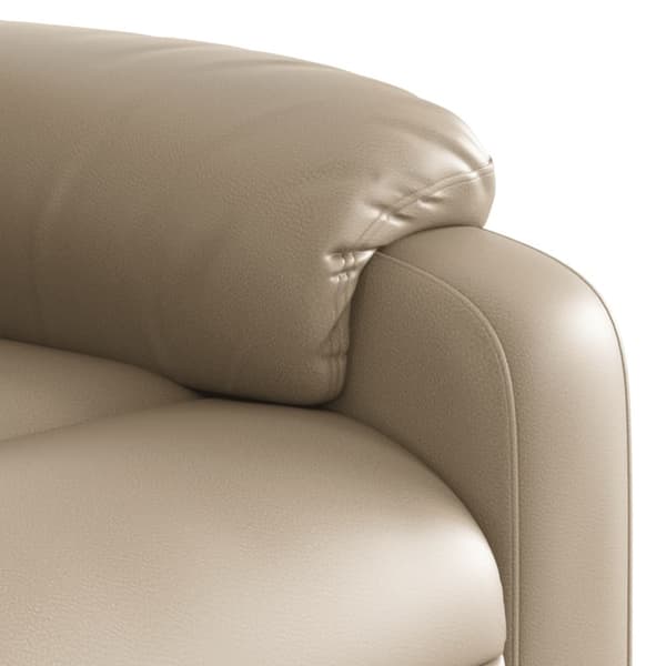 Reclinerfåtölj cappuccino konstläder
