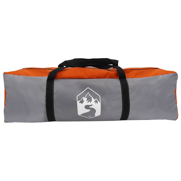 3 person Grå och orange 185T Polyester med PU-beläggning