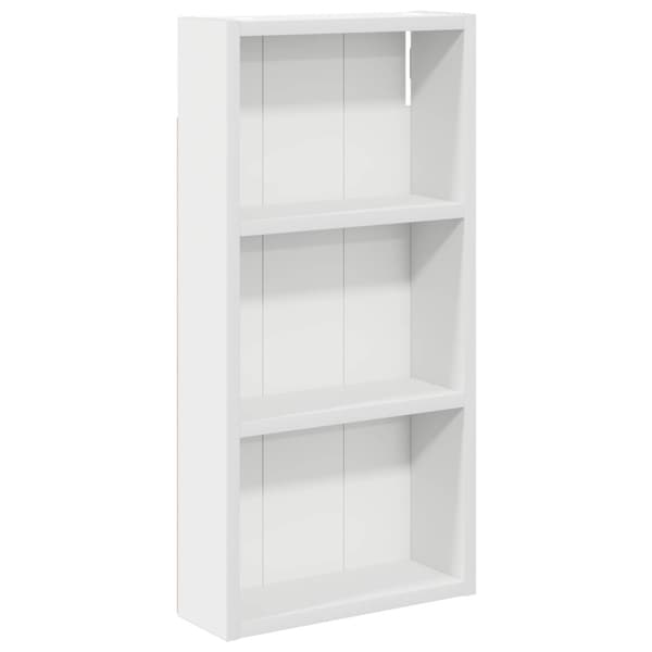Badrumsväggskåp Vit 30 x 10 x 60,5 cm Konstruerat trä