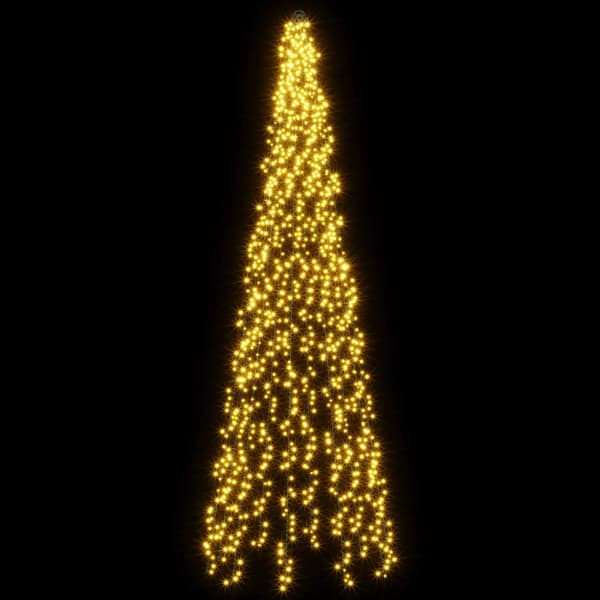 Julgransbelysning med 10 LED-lampor 1550 LED-lampor Varmvit