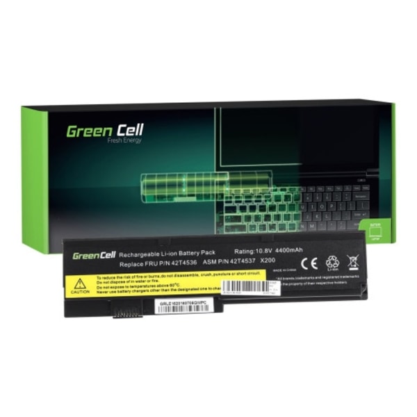 Green Cell - batteri för bärbar dator - Li-Ion - 4400 mAh