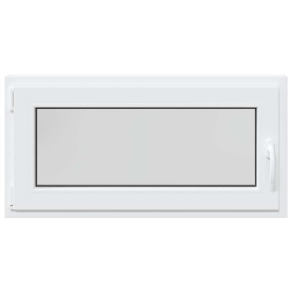 Källarfönster RISOR 100 x 50 cm PVC och glas Vit