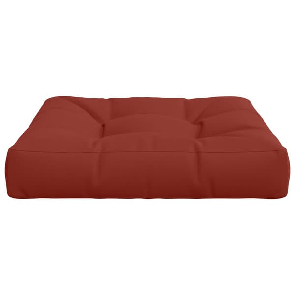 1-delad Sittdyna VIANEN 100% Polyester Röd 80 x 80 x 12 cm