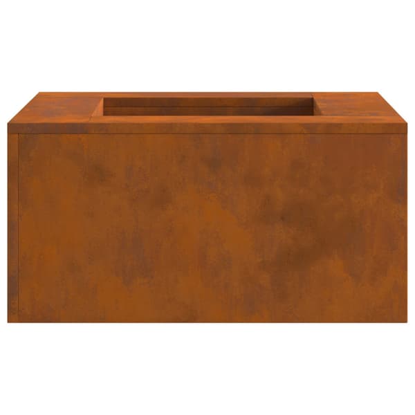 Eldstad Brun 60 x 60 x 30 cm Väderbeständig stål