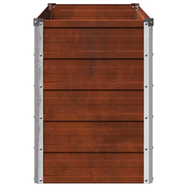 Höjd Trädgårdsbädd Rostig 100 x 40 x 55 cm corton