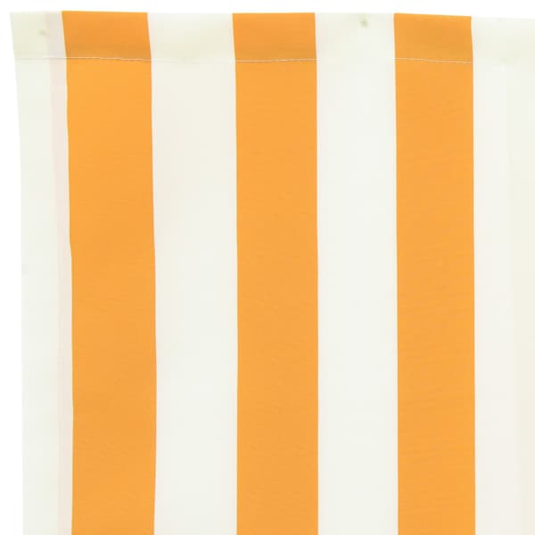 Markisväv Gul och Vit 280 x 195 cm Polyester