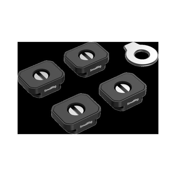 SmallRig 5472 Mount Plate with Cold Shoe Mount (4pcs)
