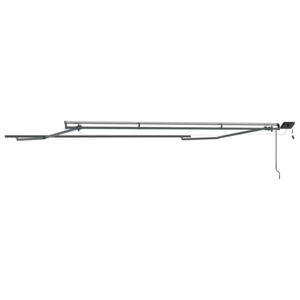 Markisram Antracit 4,5 x 2,5 m Aluminium