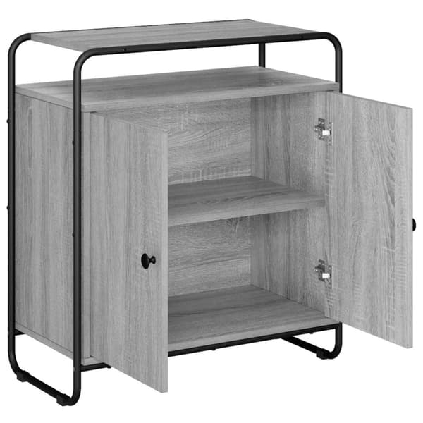 Sideboard Grå Sonoma 68 x 35 x 75 cm Konstruerat trä
