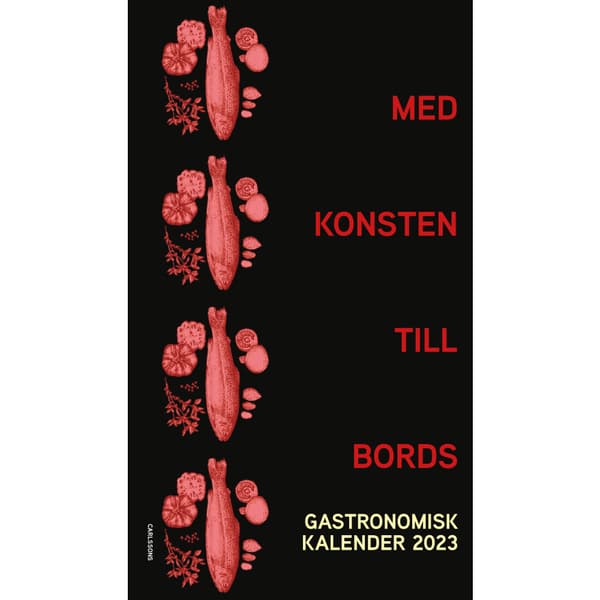 Med konsten till bords (inbunden)