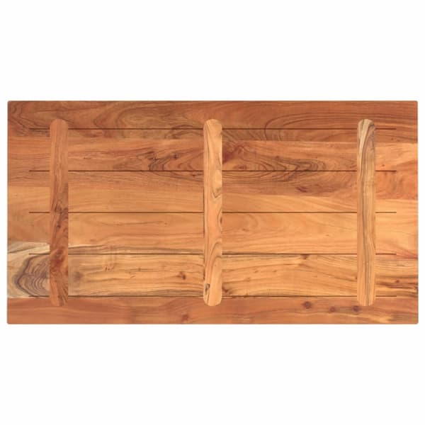 Bordsskiva 100x60x2,5 cm rektangulär massiv akacia
