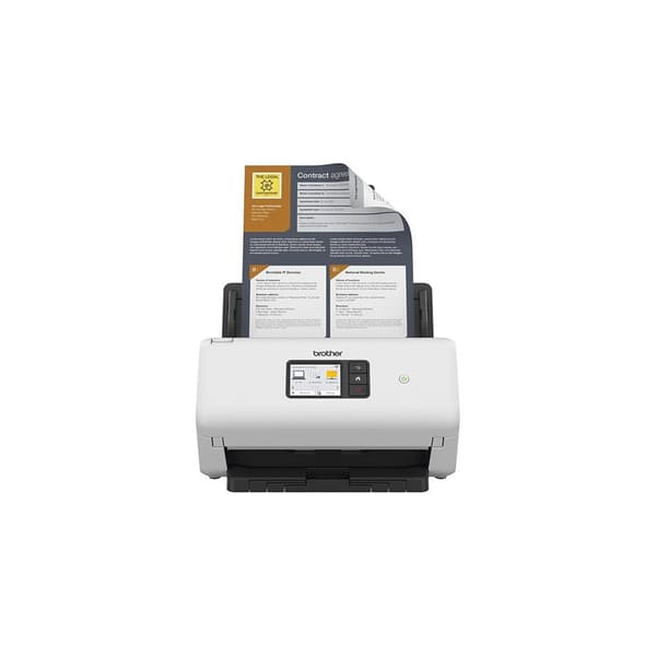 Brother ADS-4550W - dokumentskanner - desktop - USB 3.0, LAN, Wi-Fi(n)