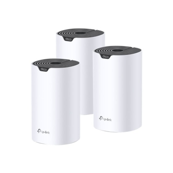 TP-Link Deco S7 (3-pack) Dual-band (2,4 GHz / 5 GHz) Wi-Fi 5 (802.11ac) Vit, Svart Intern