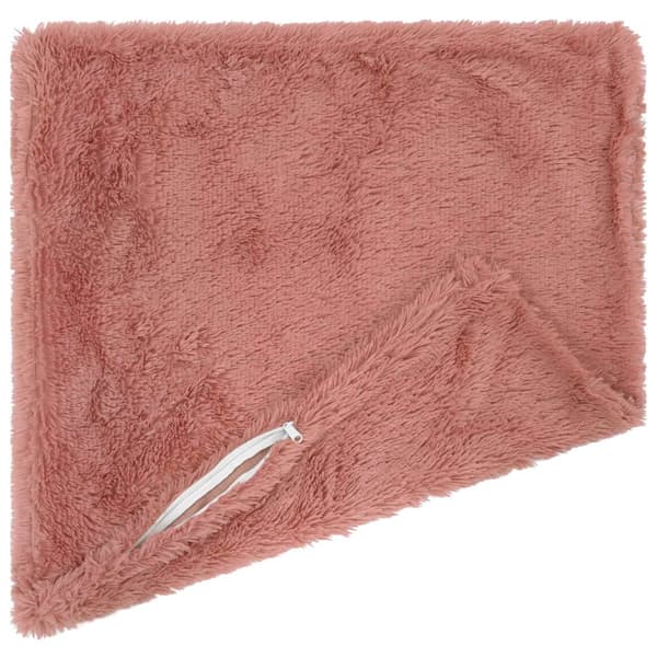 Kuddöverdrag 6 st HEERLEN Rosa 35 x 35 cm PV Fleece