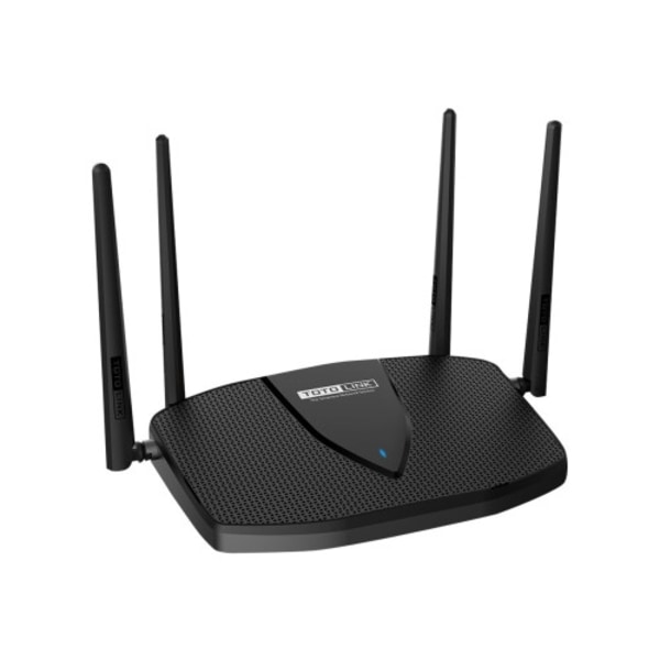 Totolink X5000R - trådlös router - Wi-Fi 6 - skrivbordsmodell Svart