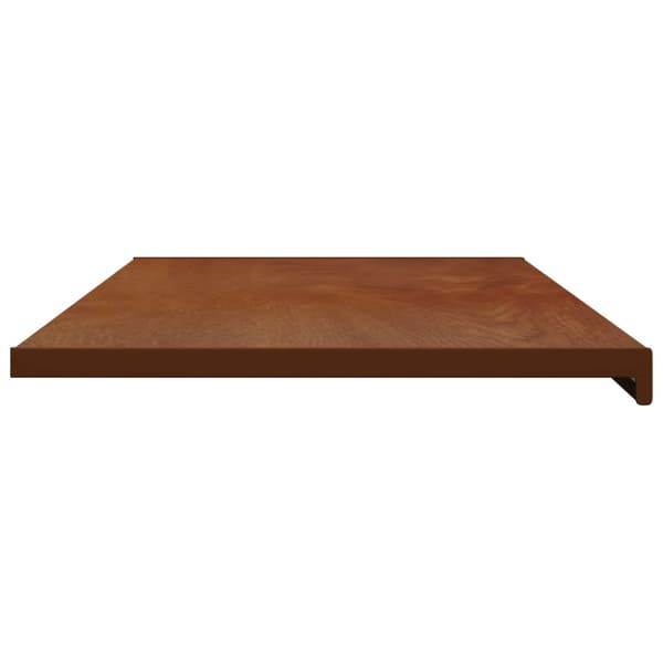 Fönsterbräda Brun trä 120 x 50 x 4,5 cm PVC