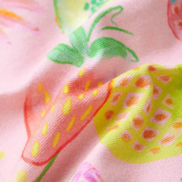 Barnshorts med snöre mild rosa 116