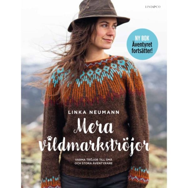 Mera vildmarkströjor : varma tröjor till små och stora äventyrare (bok, kartonnage)