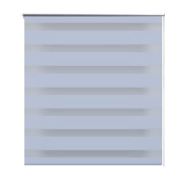 Zebragardin 80,9x150 cm Tygbredd 76,7 cm vit