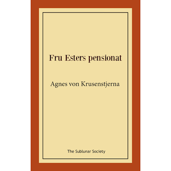 Fru Esters pensionat (häftad)